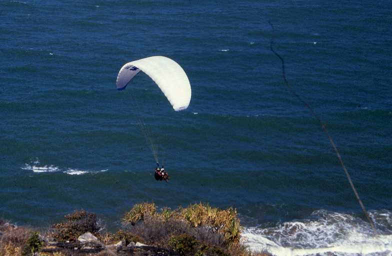 parasailing