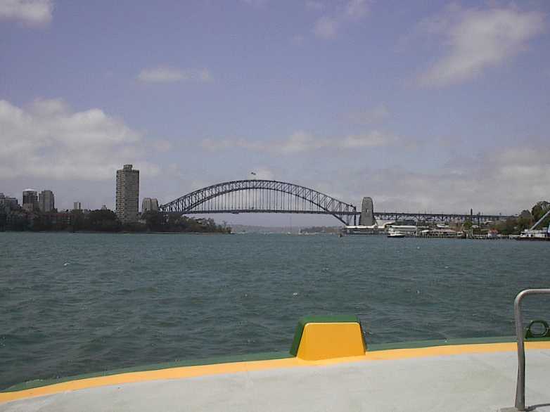 Arrival at Sidney