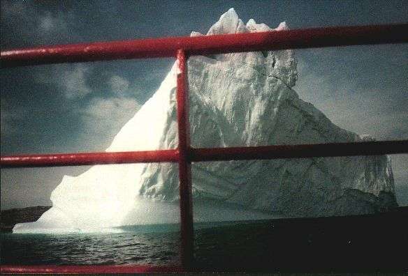 passing iceberg
