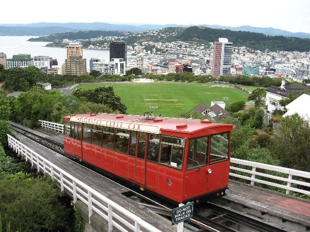 Wellington met cable car